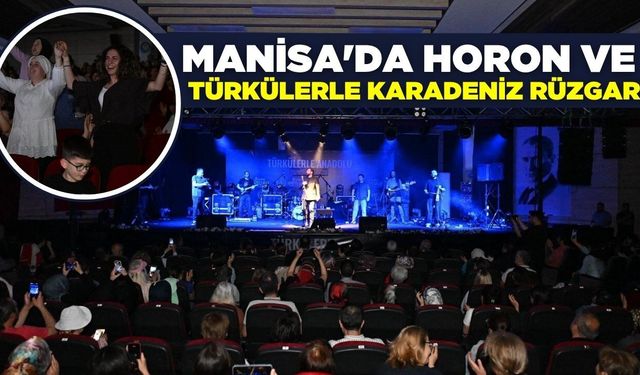 Manisa'da Karadeniz fırtınası