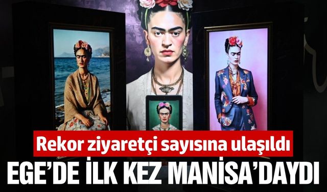 Manisa'da sergiye yoğun ilgi: Rekor katılım sağlandı