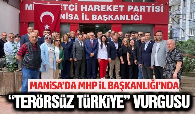 MHP Manisa’da bayramlaşma programı düzenledi