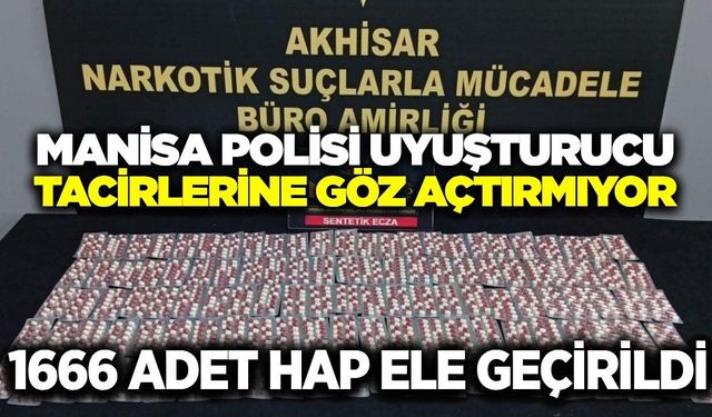 Manisa’da uyuşturucu operasyonu: 1 gözaltı