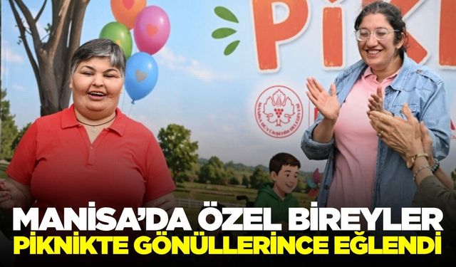 Manisa'da yağmura rağmen engel tanımayan buluşma