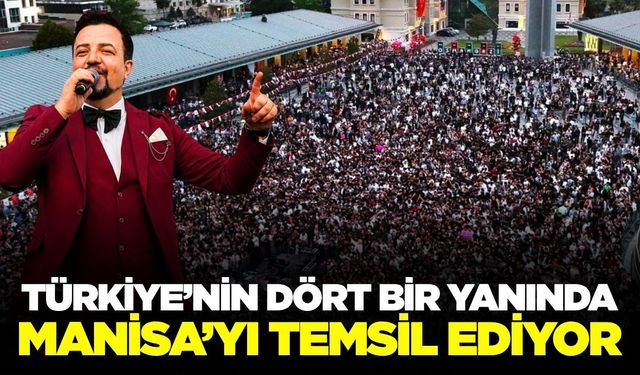 Manisalı sunucu Volkan Erel, Türkiye’nin Dört Bir Yanında Manisa’yı Temsil Ediyor