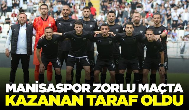 Manisaspor BAL'da devam dedi! Salihli ekibi SAL'da kaldı