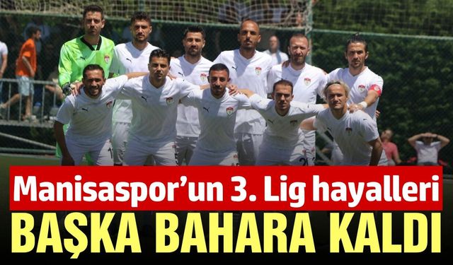 Manisaspor Play-Off’a Veda Etti: Torbalı Spor Finalde!