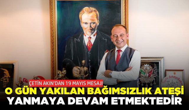 Çetin Akın'dan 19 Mayıs mesajı!