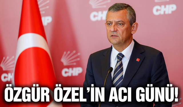 Özgür Özel'in acı günü!