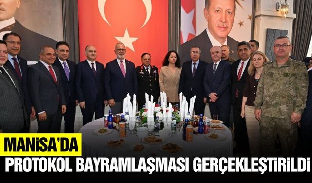 Manisa’da Bayramlaşma geleneği devam etti