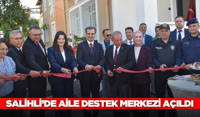 Salihli'de ADEM düzenlenen törenle hizmete açıldı