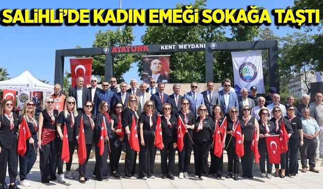 Salihli’de “Kadın Girişimciler Emeğin İzinde” etkinliği yoğun ilgi gördü