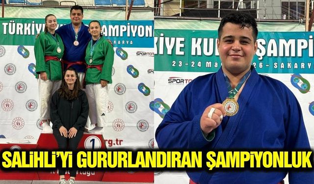 Salihlili sporculardan Türkiye Şampiyonası’nda büyük başarı