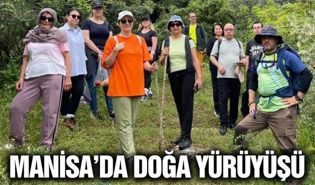 Şehzadeler’de doğa yürüyüşüne yoğun ilgi