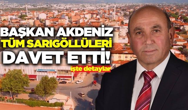 Başkan Akdeniz'den özel davet: Eğlence ve spor bir arada