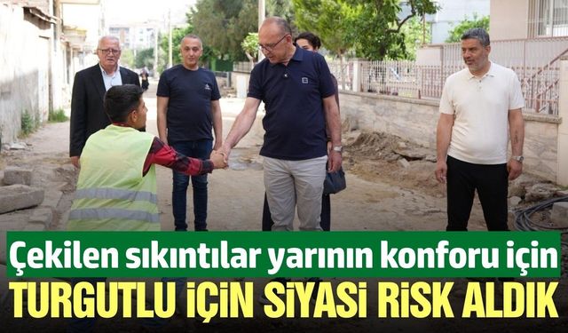 Turgutlu Belediye Başkanı Çetin Akın'dan eleştirilere cevap