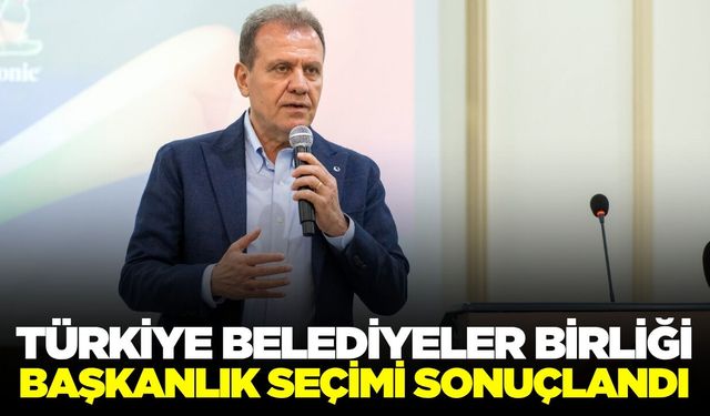Türkiye Belediyeler Birliği'nde yeni başkan Vahap Seçer oldu