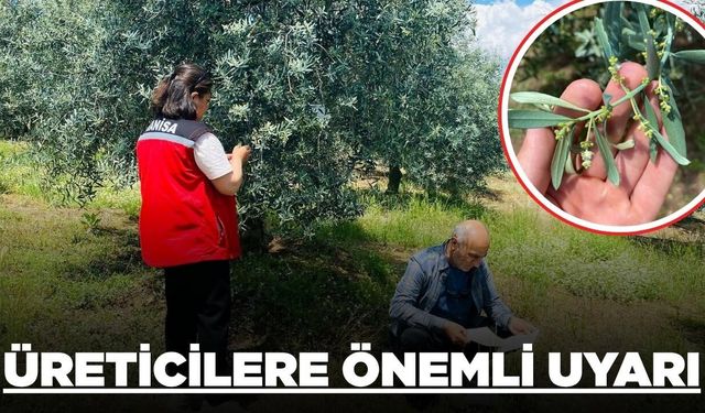 Tarım ve Orman Müdürlüğü'nden Manisalı üreticilere uyarı!