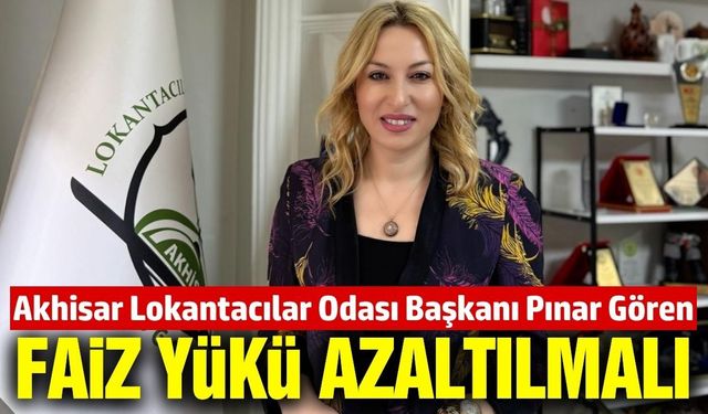 Pınar Gören: "Mevcut Yapılandırmalar Esnafın Derdine Derman Değil"