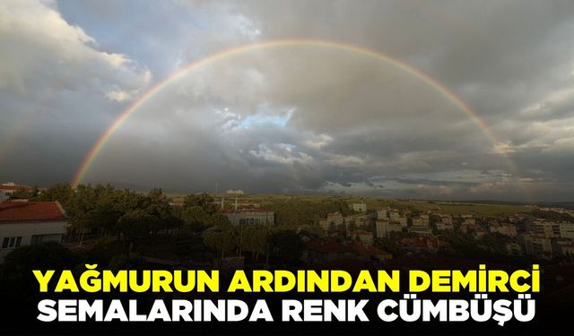 Demirci semalarında renk cümbüşü