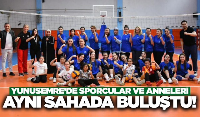 Yunusemre Belediyespor’dan Anneler Günü’ne özel voleybol turnuvası