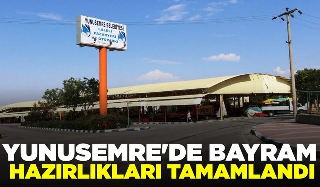 Manisa'da belediye ekipleri bayram boyunca sahada!