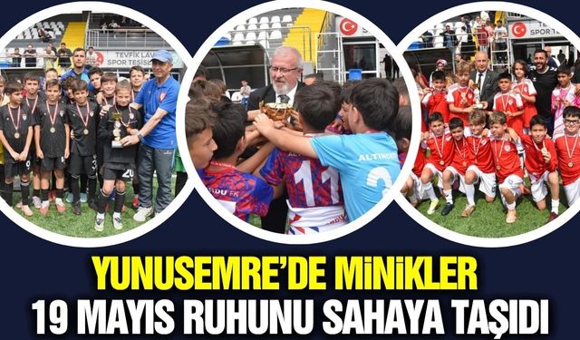 Yunusemre’de 19 Mayıs coşkusu futbol turnuvasıyla yaşandı