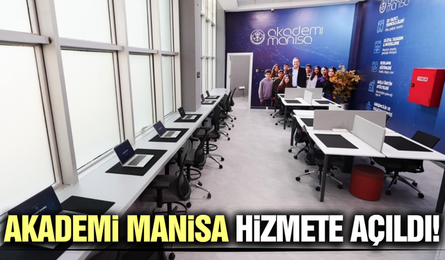Akademi Manisa kapılarını açtı: Gençler teknolojiyle geleceği şekillendirecek