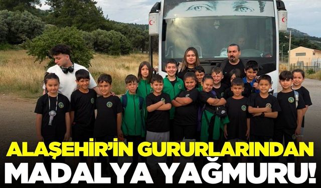 Alaşehir Belediyespor'un genç yetenekleri İzmir'i salladı!