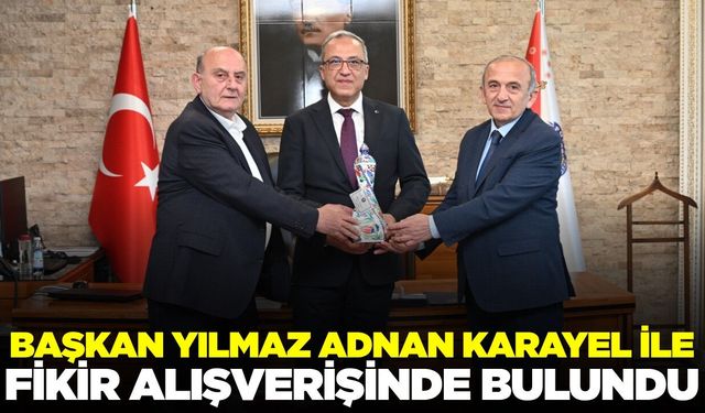 Başkan Yılmaz'dan İl Emniyet Müdürü Karayel'e ziyaret!