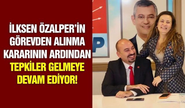 CHP Yunusemre İlçe Başkanı Arcak'tan İlksen Özalper'in Görevden Alınmasına Sert Tepki