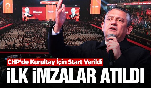 CHP'de Olağanüstü Kurultay İçin İmza Seferberliği Başladı