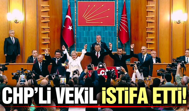 CHP'de istifa depremi!