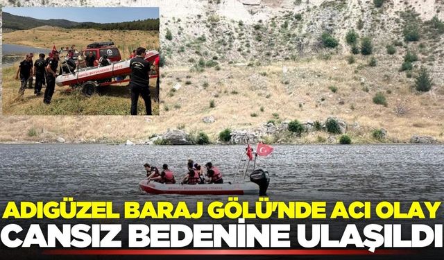 Denizli'de kaybolan amatör dalgıcın cansız bedenine ulaşıldı