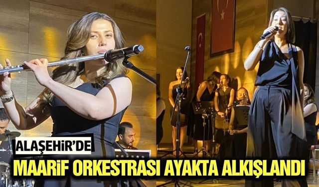 Alaşehir’de öğretmenlerden muhteşem konser