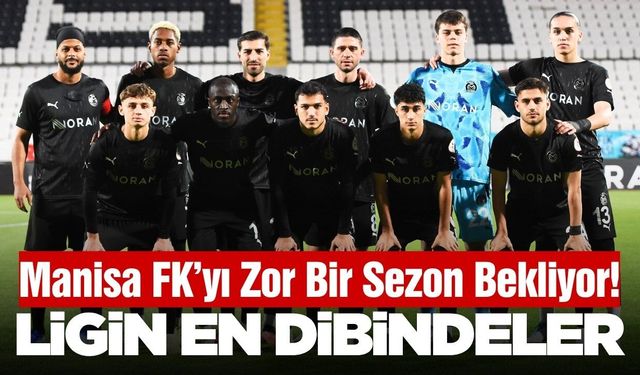 Manisa FK'yı zor bir sezon bekliyor! 1. Lig'in en düşük bütçesi verildi