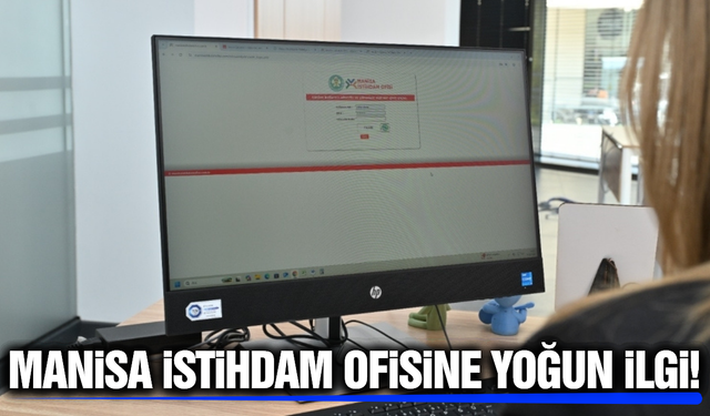 Manisa İstihdam Ofisi 1,5 ayda 36 vatandaşı iş sahibi yaptı!
