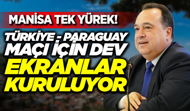 Cumhuriyet Meydanı ve Atatürk Kent Parkı’nda Dev Ekran Kuruluyor: Kentte Milli Maç Heyecanı!
