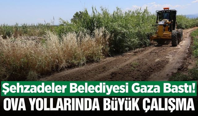Manisa'da 88 kilometreyi aşan yol düzenlemesi tamamlandı