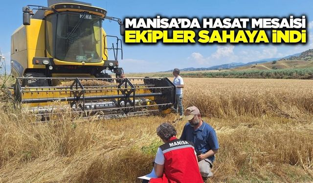 Manisa'da denetimler yoğunlaştı: Hedef, dane kaybını önlemek