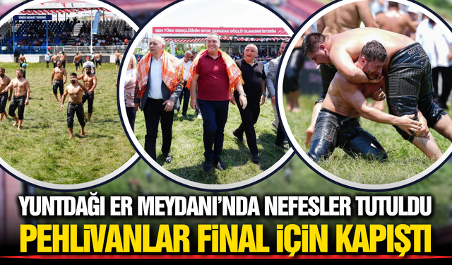 Manisa’da Güreş Şöleni: Yuntdağı’nda Finalistler Belli Oluyor