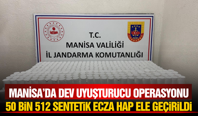 Manisa'da Jandarmadan Uyuşturucu Operasyonu: 2 Gözaltı