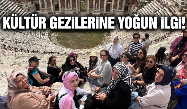 Manisa’da kadınlara yönelik kültür gezileri yoğun ilgi görüyor