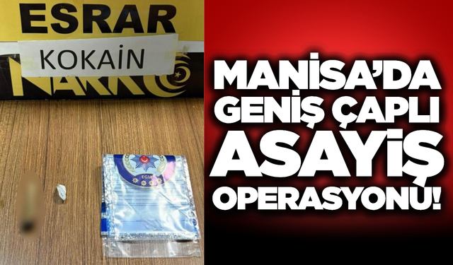 Manisa'da Kesinleşmiş Cezası Bulunan 5 Firari Cezaevine Gönderildi