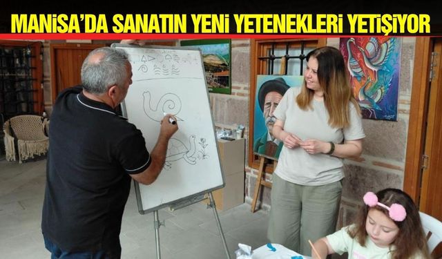 Kurşunlu Han’da sanatla büyüyen nesiller yetişiyor