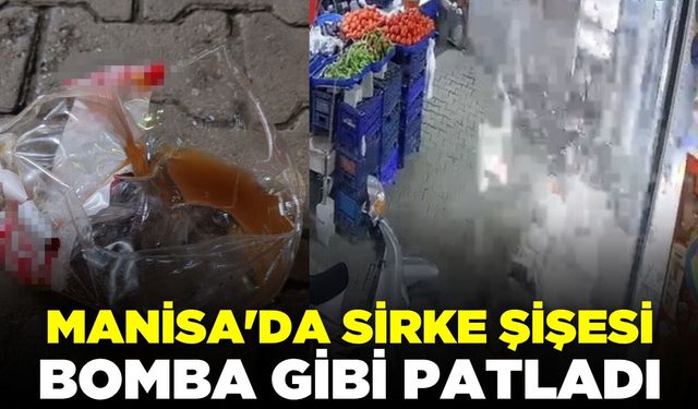 Manisa'da korku dolu anlar: "Ben tabanca atıldığını sandım"
