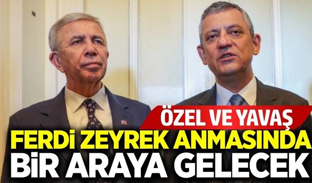 CHP Lideri Özel ile Mansur Yavaş Manisa’da bir araya geliyor