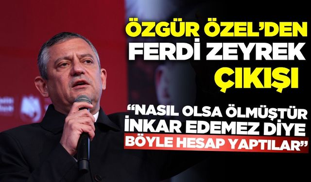 Özel, CHP kürsüsünde ateş püskürdü: "Ölmüş kardeşime iftira attılar"