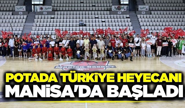 Manisa, Türkiye basketbol şampiyonasına ev sahipliği yapıyor