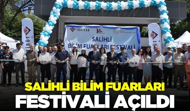 Salihli'de Bilim Fuarları Festivali