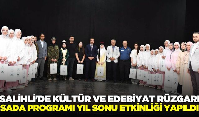 Salihli'de SADA programı yıl sonu etkinliği coşkuyla gerçekleştirildi