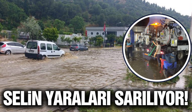Salihli’de afet sonrası büyük seferberlik: Tüm birimler sahada!