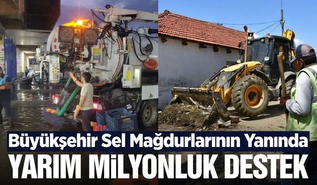 Salihli'deki sel mağdurlarına önemli destek: 560 bin TL yardım sağlandı